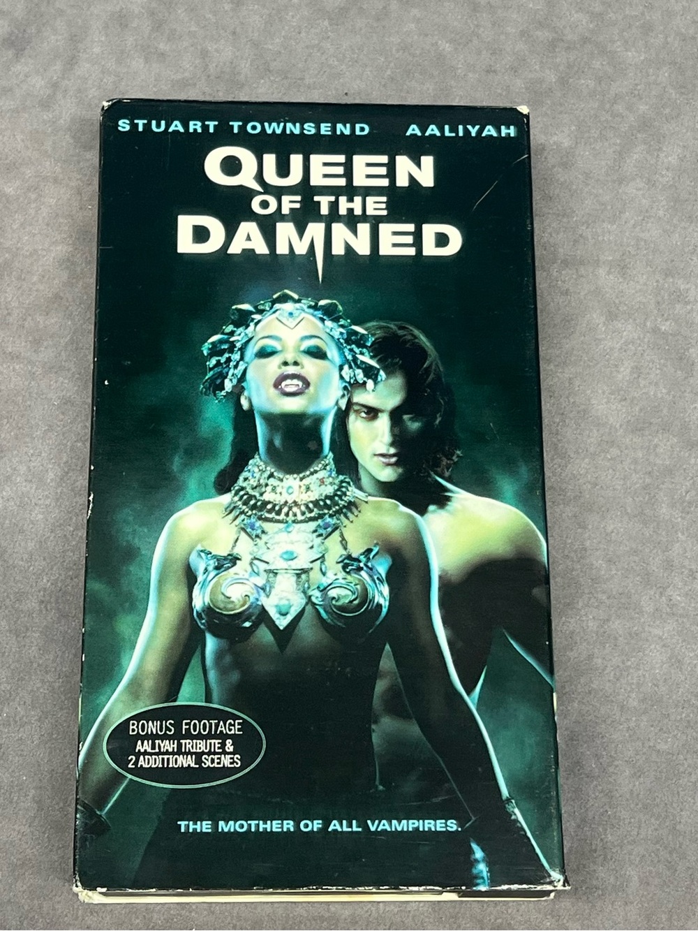 Queen of the Damned VHS - Aaliyah (Teal)